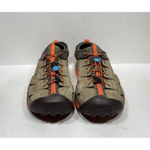 Hoka One One Tor Trafa Men's Slip On Sandals Shoes Brown Size‎ 14 1016311 BROG - Picture 2 of 8